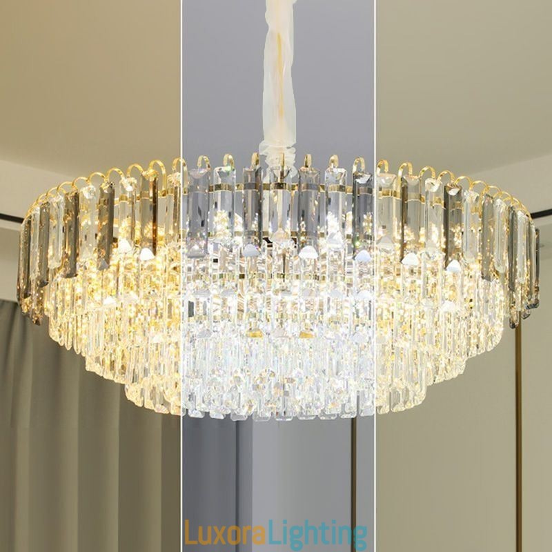 Designer Touch Decorative Crystal Pendant Light Luxury Ceiling Lighting 12 16 Lights