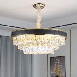 Designer Touch Decorative Modern Pendant Light Crystal Ceiling Light 9 12 16 Lights