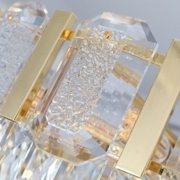 Designer Touch Decorative Crystal Pendant Light Round Ceiling Light Fixture