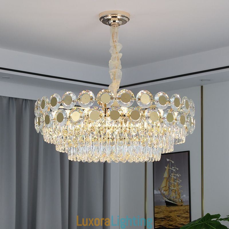Designer Touch Decorative Modern Crystal Pendant Light Ceiling Lighting Fixture