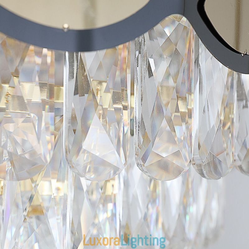 Designer Touch Decorative Crystal Pendant Light Modern Lacy Ceiling Light Fixtures