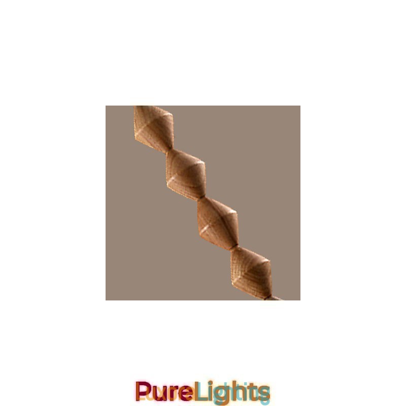 Designer Touch Decorative Traditional Classic Mini Style Wood Bamboo Chandelier