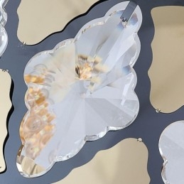 Designer Touch Decorative Crystal Pendant Light Modern Lacy Ceiling Light Fixtures