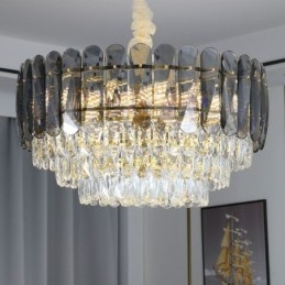 Designer Touch Decorative Crystal Pendant Ceiling Light Fixture