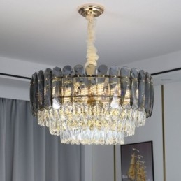 Designer Touch Decorative Crystal Pendant Ceiling Light Fixture
