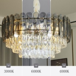 Designer Touch Decorative Crystal Pendant Ceiling Light Fixture