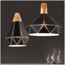 Designer Touch Decorative Industrial Retro Vintage Hanging Light Hollow Lampshade