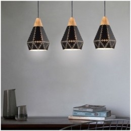 Designer Touch Decorative Industrial Retro Vintage Hanging Light Hollow Lampshade