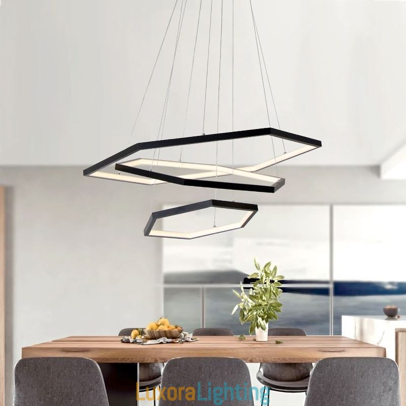 Designer Touch Decorative Modern Hexagonal Hanging Light Pendant Light