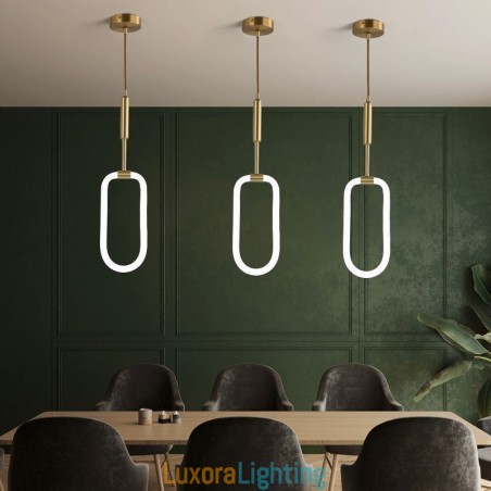 Designer Touch Decorative Modern Simple Pendant Light Brass Ceiling Light