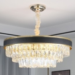 Designer Touch Decorative Modern Pendant Light Crystal Ceiling Light 9 12 16 Lights