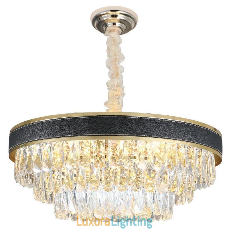 Designer Touch Decorative Modern Pendant Light Crystal Ceiling Light 9 12 16 Lights