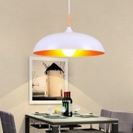 Designer Touch Decorative Modern Pendant Light Minimalist Light Fixture Black White