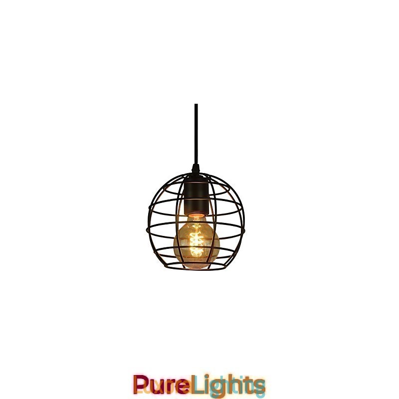 Designer Touch Decorative Globe Shape Europe Style Vintage Chandelier for Black Pendant Light