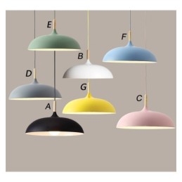 Designer Touch Decorative Modern Pendant Light Colorful Macaron Pendant Lamp