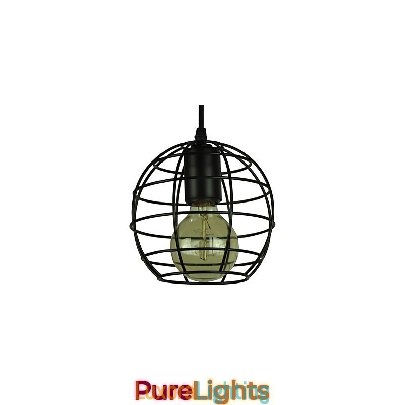 Designer Touch Decorative Globe Shape Europe Style Vintage Chandelier for Black Pendant Light