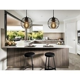 Designer Touch Decorative Globe Shape Europe Style Vintage Chandelier for Black Pendant Light