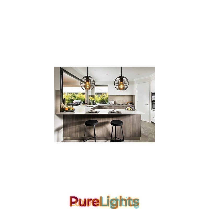 Designer Touch Decorative Globe Shape Europe Style Vintage Chandelier for Black Pendant Light