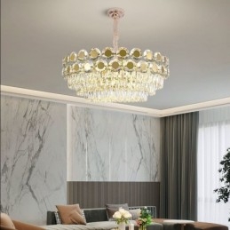 Designer Touch Decorative Modern Crystal Pendant Light Ceiling Lighting Fixture