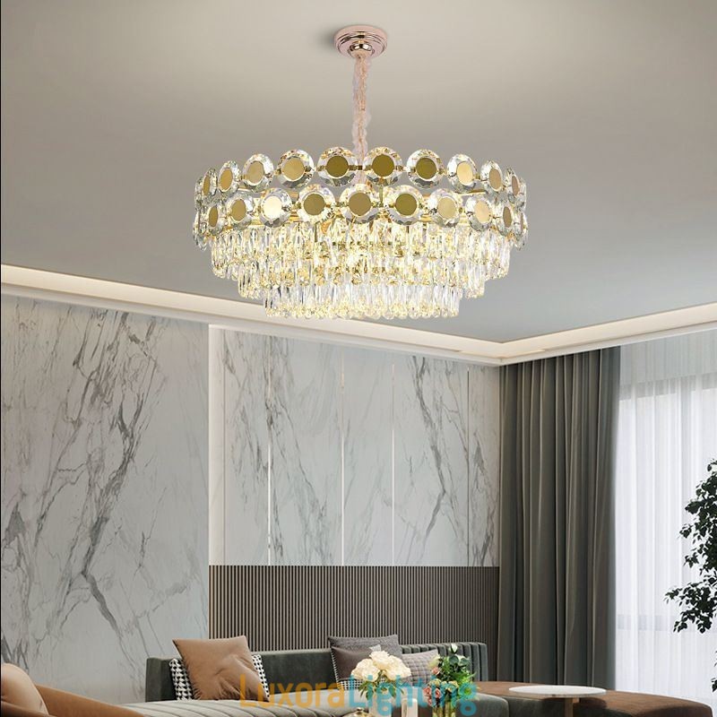 Designer Touch Decorative Modern Crystal Pendant Light Ceiling Lighting Fixture