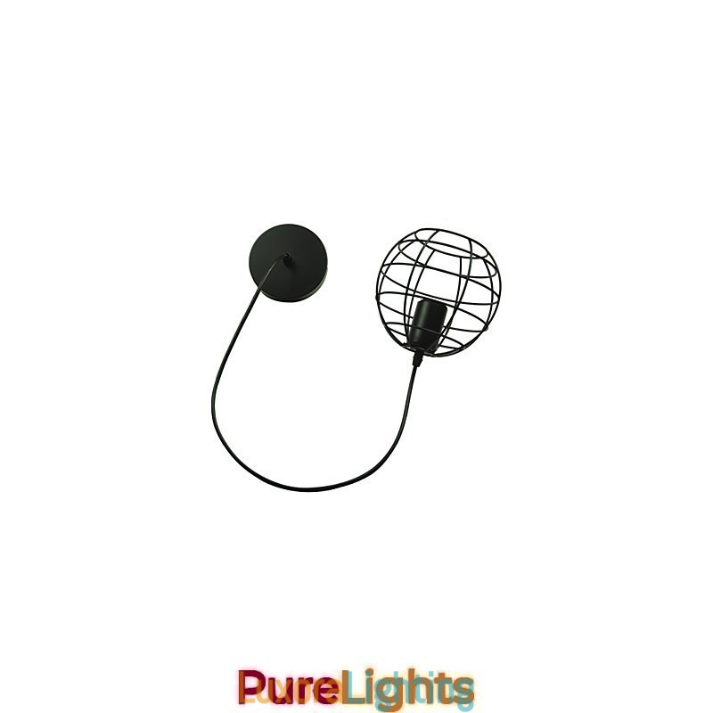 Designer Touch Decorative Globe Shape Europe Style Vintage Chandelier for Black Pendant Light