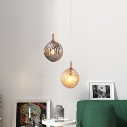 Designer Touch Decorative Glass Pendant Light Creative Glass Globe Loft