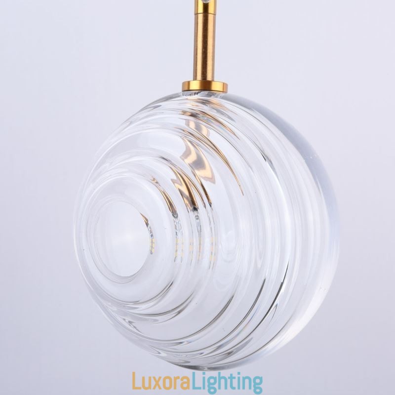 Designer Touch Decorative Glass Pendant Light Creative Glass Globe Loft