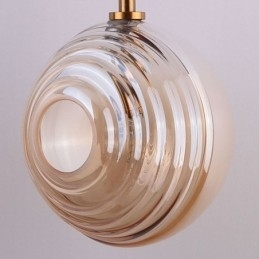 Designer Touch Decorative Glass Pendant Light Creative Glass Globe Loft