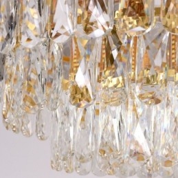 Designer Touch Decorative European Pendant Light Crystal Round Ceiling Light