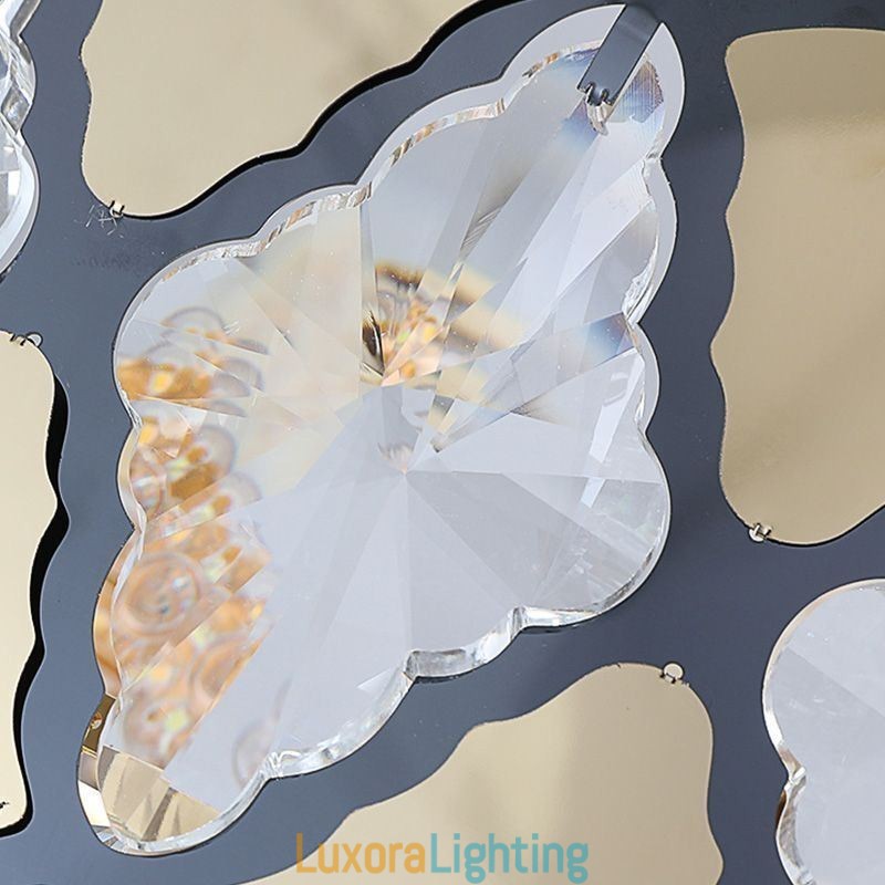 Designer Touch Decorative Crystal Pendant Light Modern Lacy Ceiling Light Fixtures