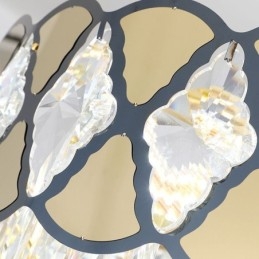 Designer Touch Decorative Crystal Pendant Light Modern Lacy Ceiling Light Fixtures