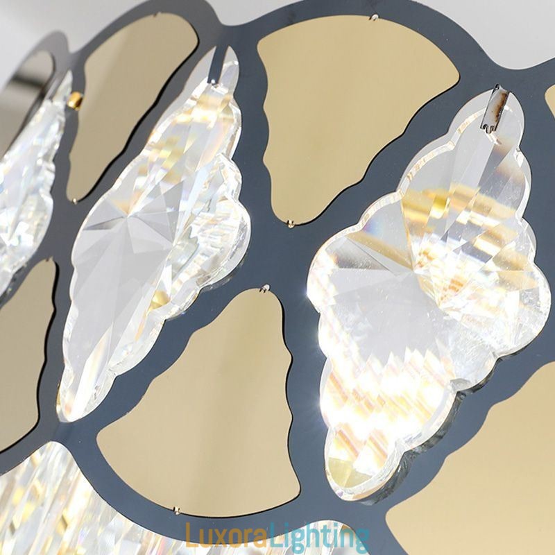 Designer Touch Decorative Crystal Pendant Light Modern Lacy Ceiling Light Fixtures
