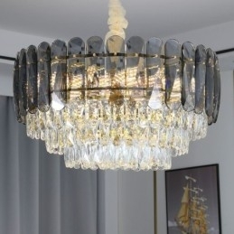 Designer Touch Decorative Crystal Pendant Ceiling Light Fixture