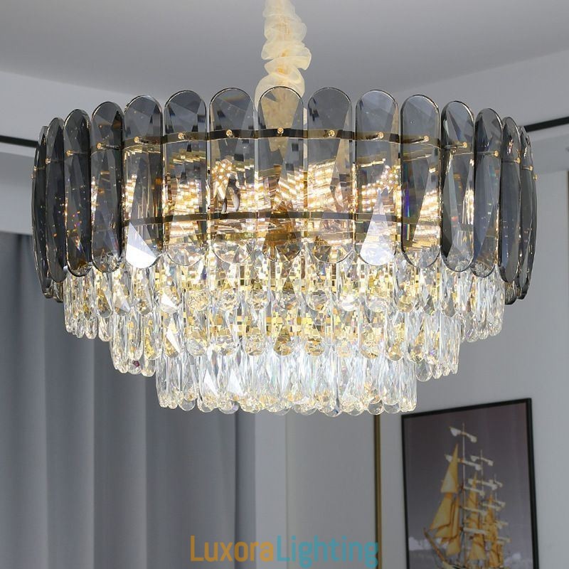 Designer Touch Decorative Crystal Pendant Ceiling Light Fixture