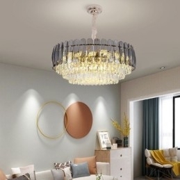 Designer Touch Decorative Crystal Pendant Ceiling Light Fixture