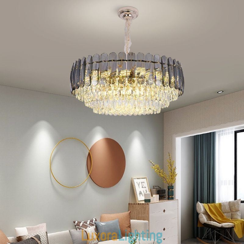 Designer Touch Decorative Crystal Pendant Ceiling Light Fixture