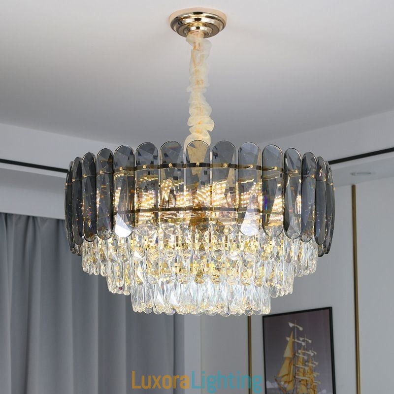 Designer Touch Decorative Crystal Pendant Ceiling Light Fixture