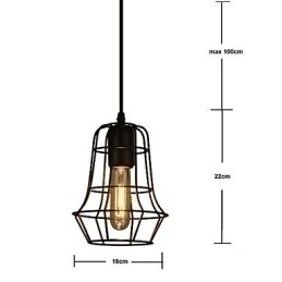 Designer Touch Decorative Stylish Europe Style Vintage Chandelier for Black Pendant Light