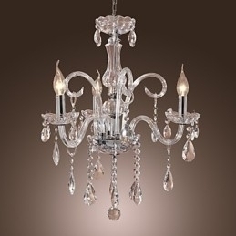Designer Touch Decorative Rustic Lodge Crystal Others Crystal Chandelier