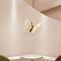 Designer Touch Decorative Pendant Light Acrylic Butterfly Ceiling Light Fixture