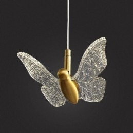 Designer Touch Decorative Pendant Light Acrylic Butterfly Ceiling Light Fixture
