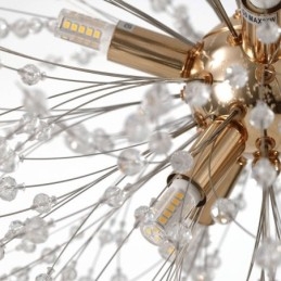 Designer Touch Decorative Firework Chandelier 8 Lights Dandelion Pendant Light