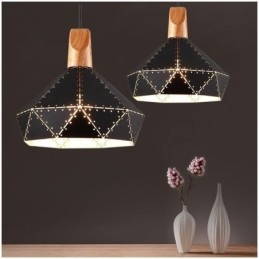 Designer Touch Decorative Industrial Retro Vintage Hanging Light Hollow Lampshade