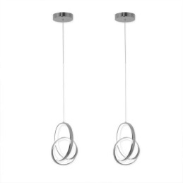 Designer Touch Decorative Pendant Light Irregular Ring Ceiling Light