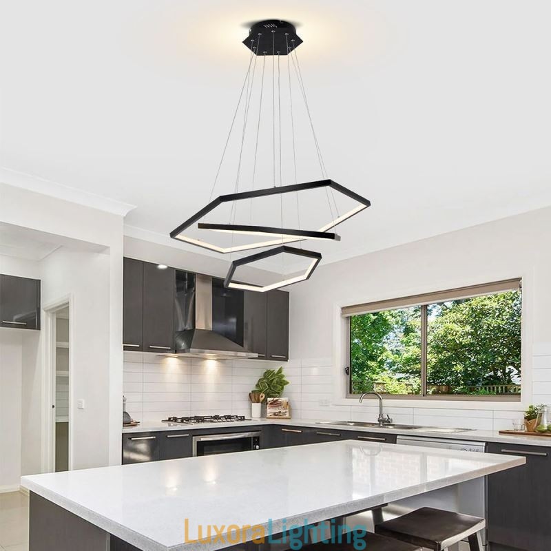 Designer Touch Decorative Modern Hexagonal Hanging Light Pendant Light