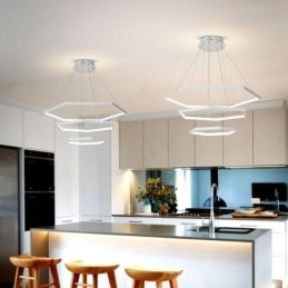 Designer Touch Decorative Modern Hexagonal Hanging Light Pendant Light