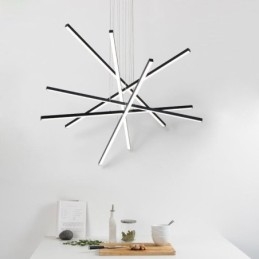 Designer Touch Decorative Linear Suspension Pendant Light Light Fixture