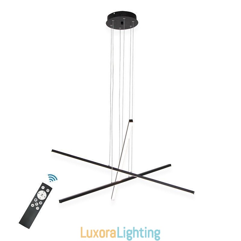 Designer Touch Decorative Linear Suspension Pendant Light Light Fixture