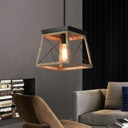 Designer Touch Decorative Vintage Style Single Light Pendant Light