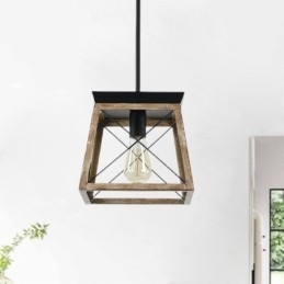 Designer Touch Decorative Vintage Style Single Light Pendant Light
